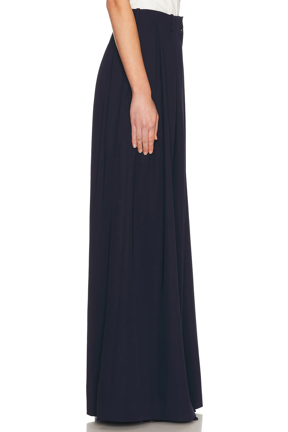 Greer Pleated Pant Icon Navy