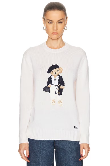 Bear Sweater Lux Cream