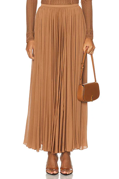 Midi Skirt Light Toffee