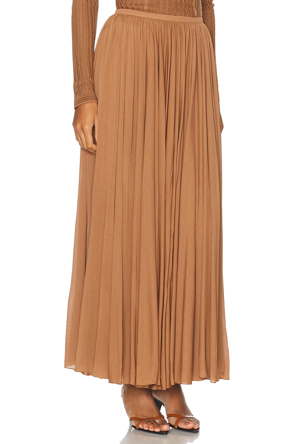 Midi Skirt Light Toffee