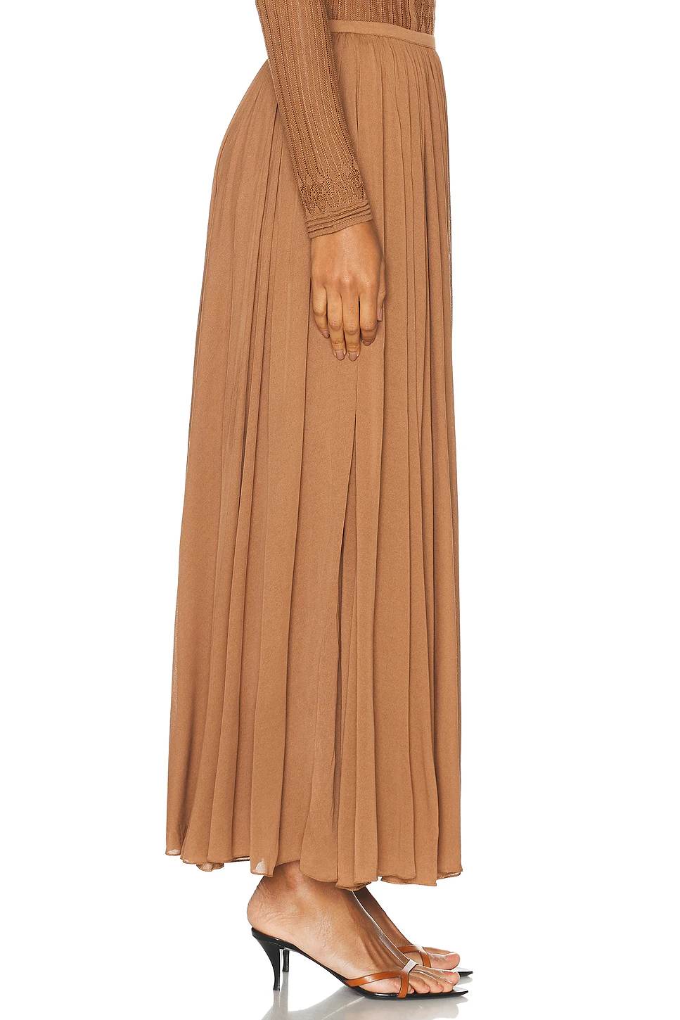 Midi Skirt Light Toffee