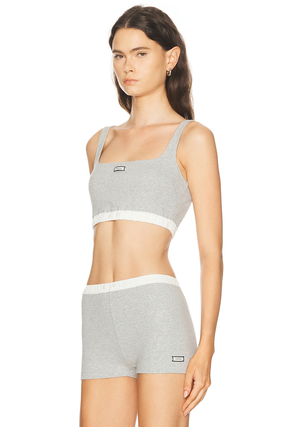 Lounge Bra Top Pebble