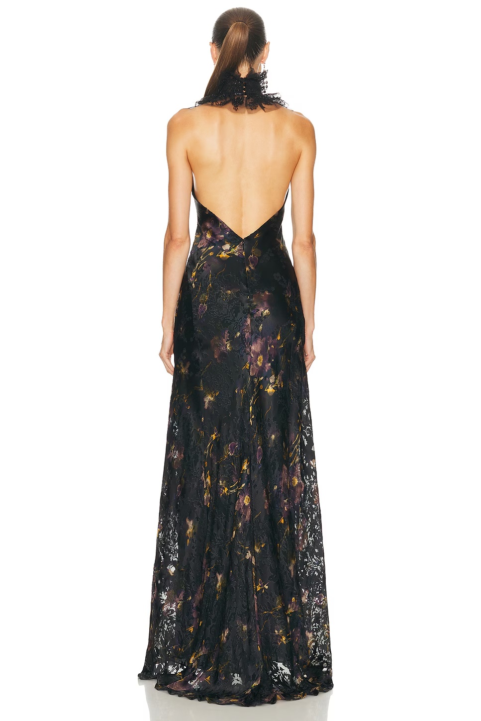 Ellen Gown Green Multi