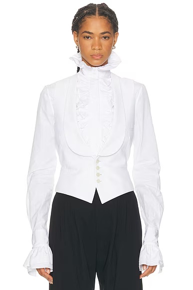 Zeke Vest White