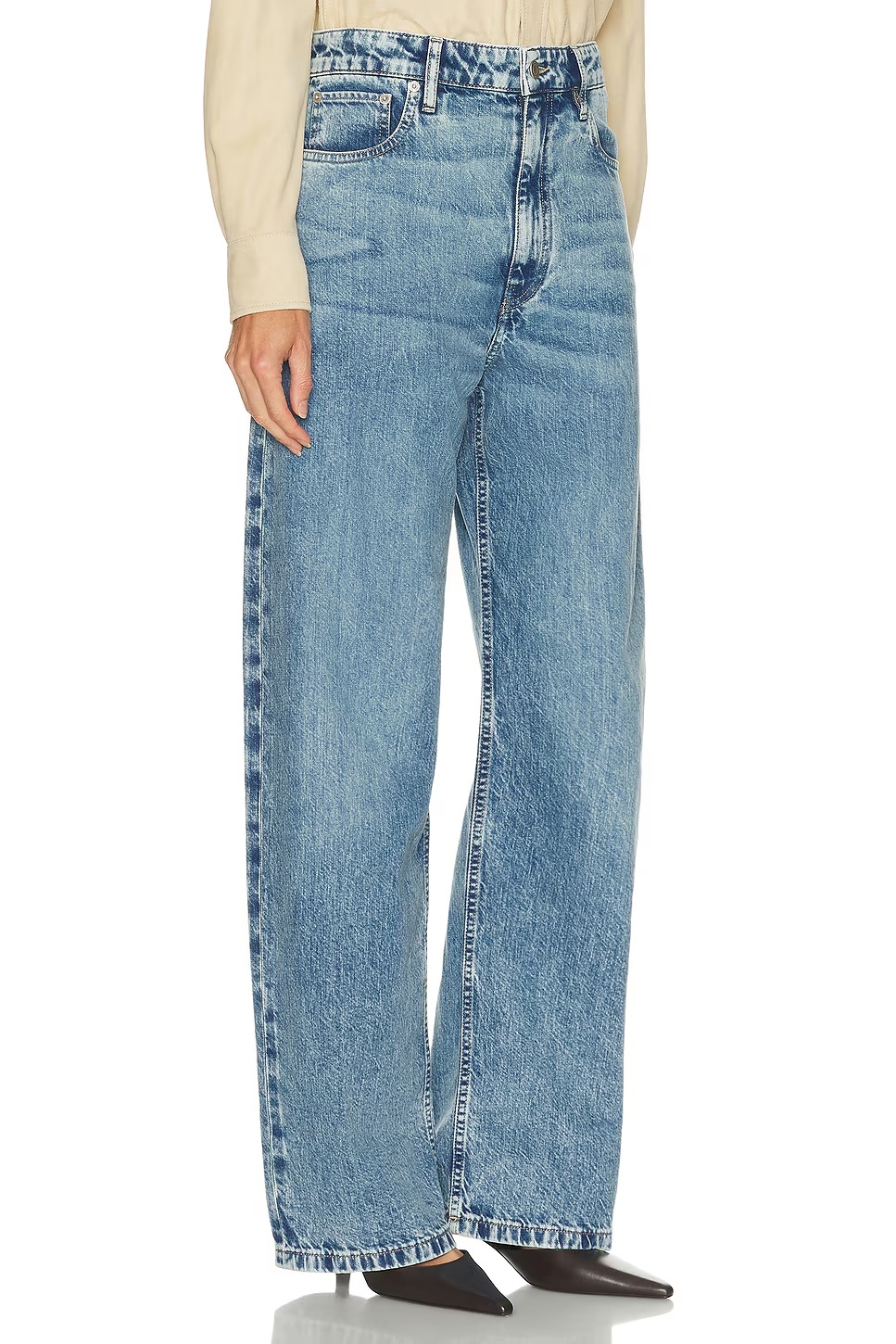 Thompson Cotton Denim Jean Salt Wash