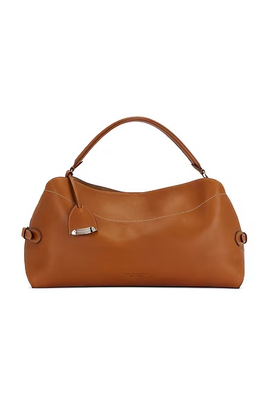 The Ralph Calfskin Shoulder Bag RL Gold