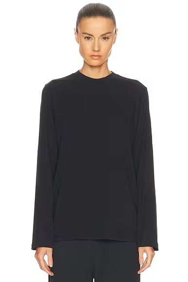 Boyfriend Long Sleeve T-Shirt Onyx