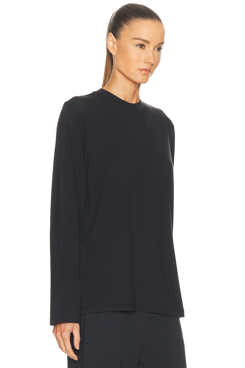 Boyfriend Long Sleeve T-Shirt Onyx