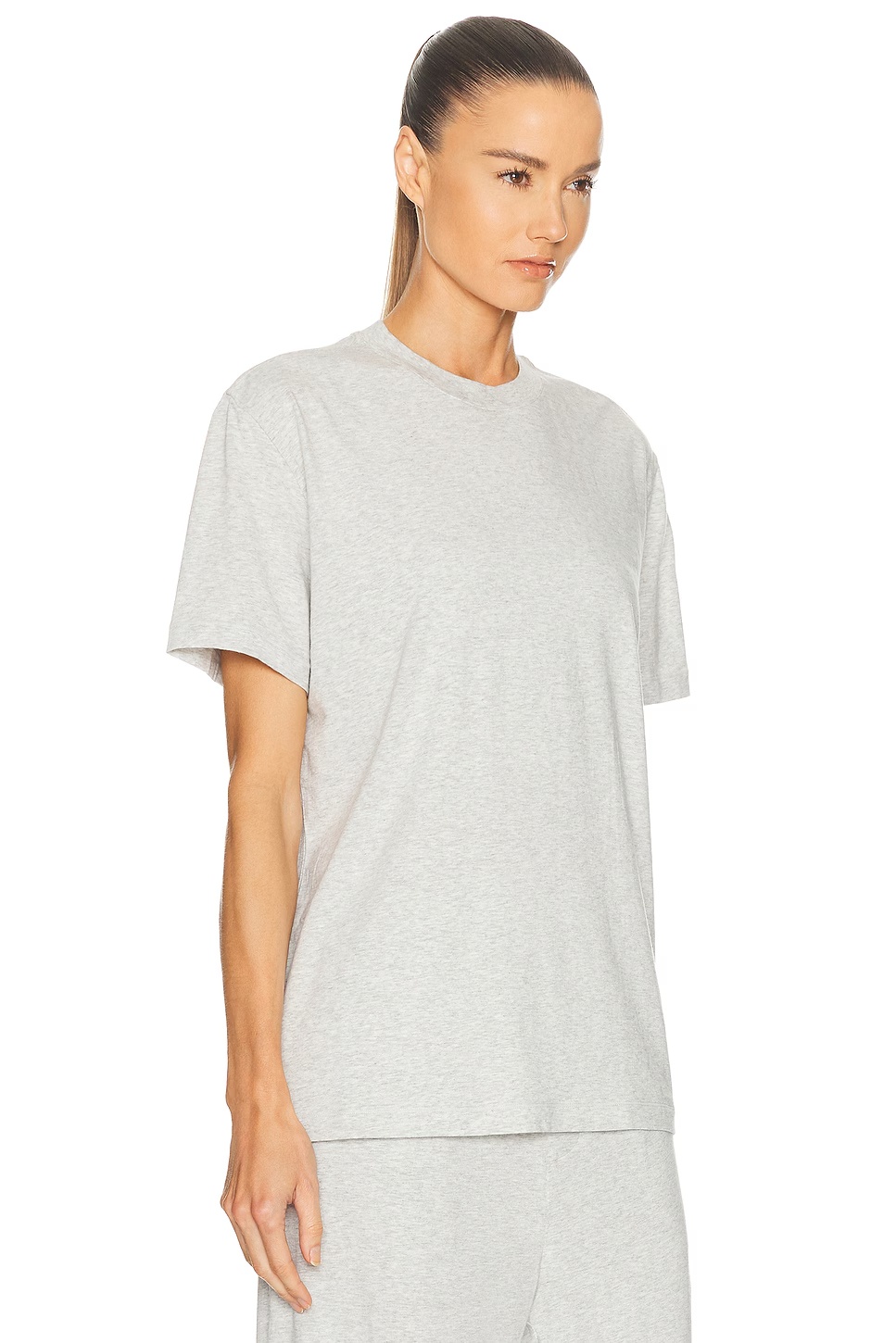 Boyfriend T-Shirt Light Heather Grey