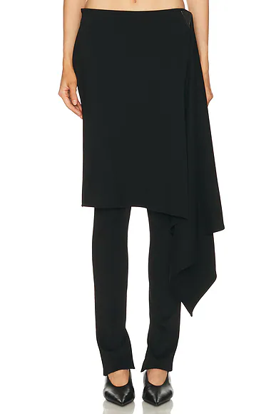 Skirt Legging Pant Black