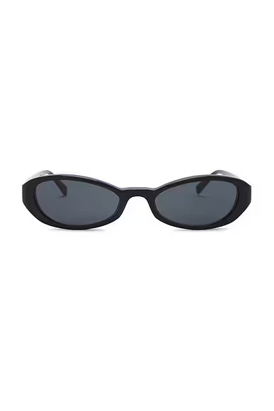 Bayonetta Oval Sunglasses Black