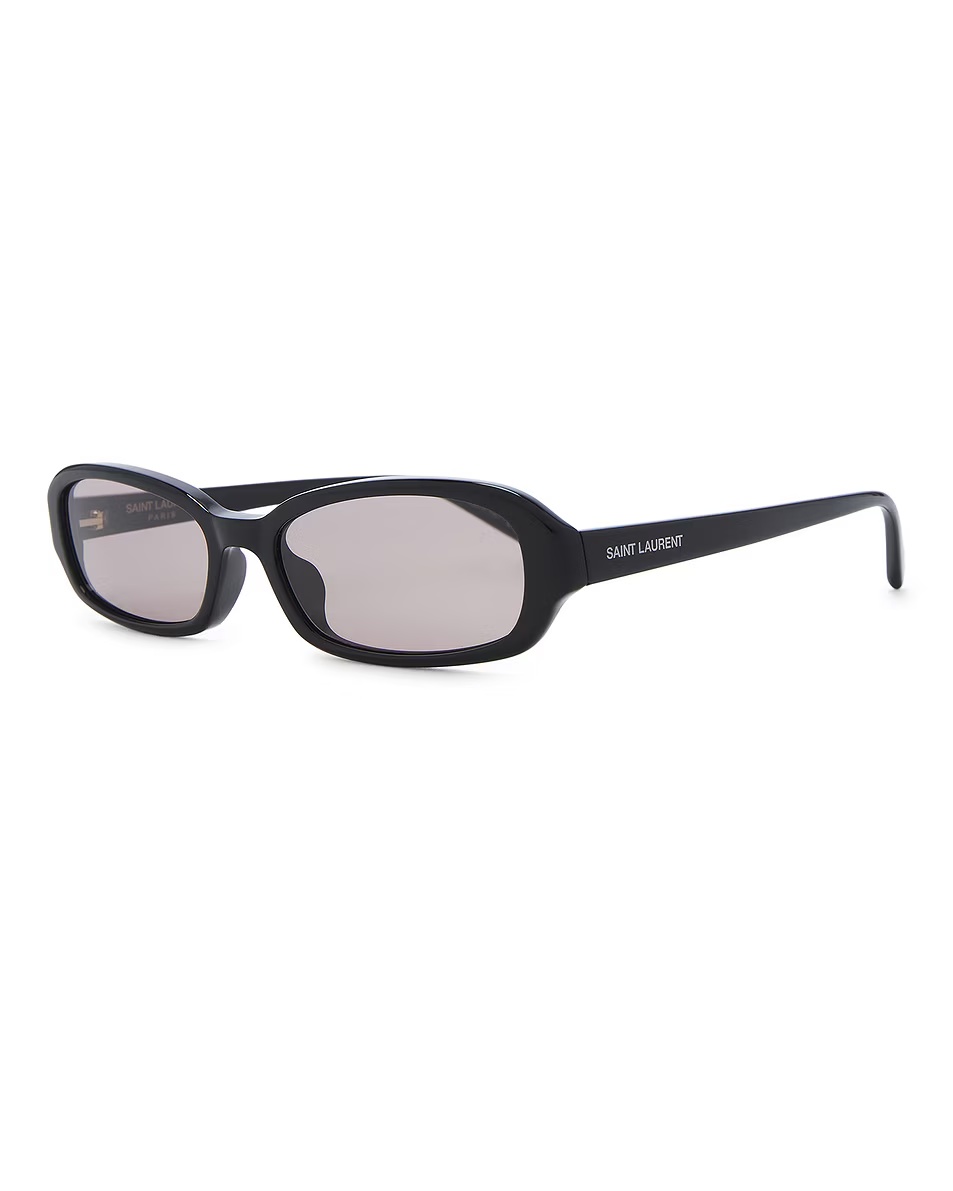 Bayonetta Rectangular Sunglasses Black & Brown