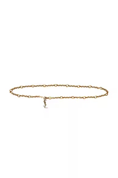 Chain Belt Light Bronze Free