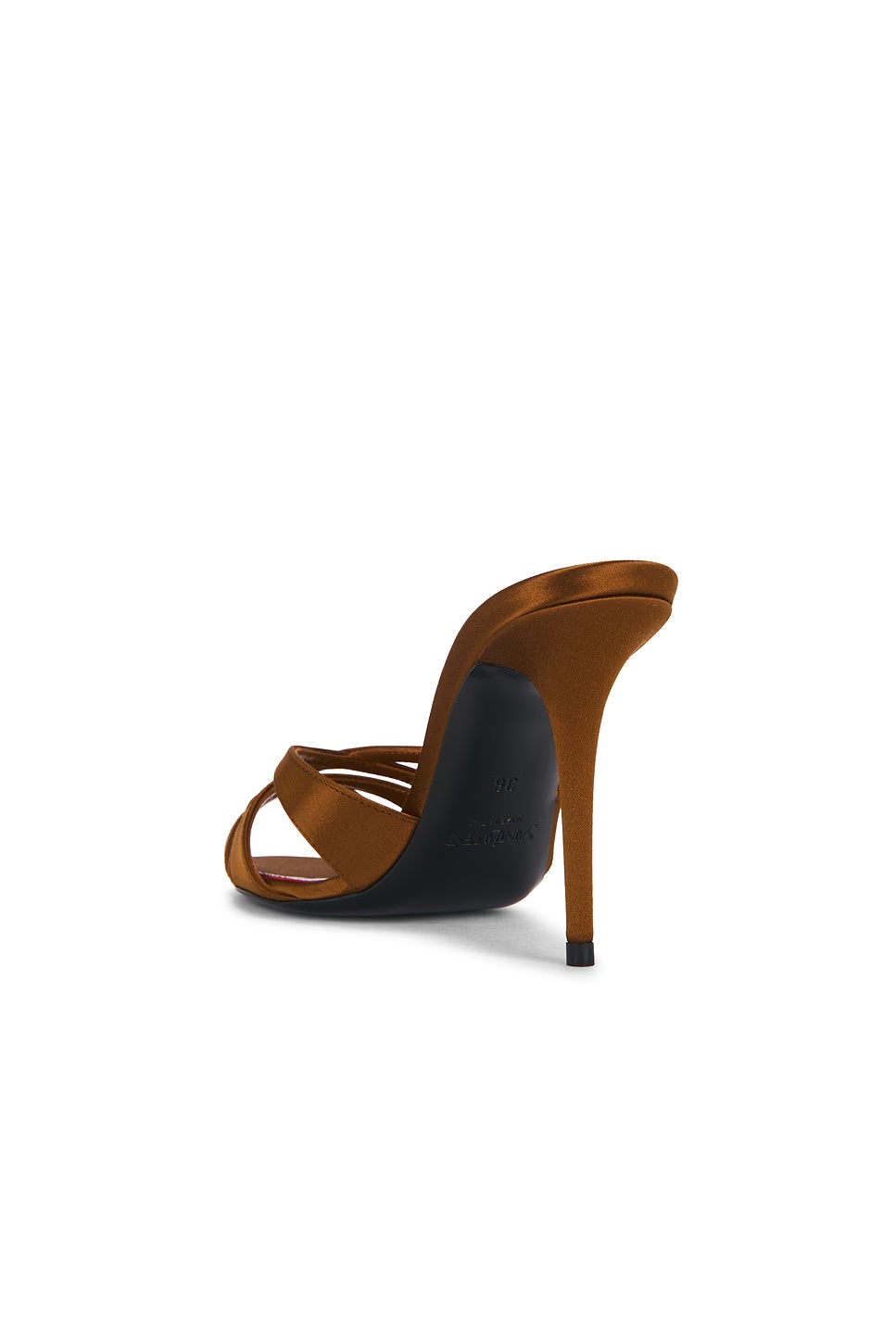 Chandelle Mule Sandal Deep Cognac