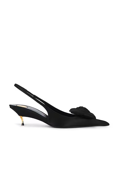 Dakota Slingback Pump Nero