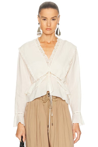 Damienne Blouse Ecru