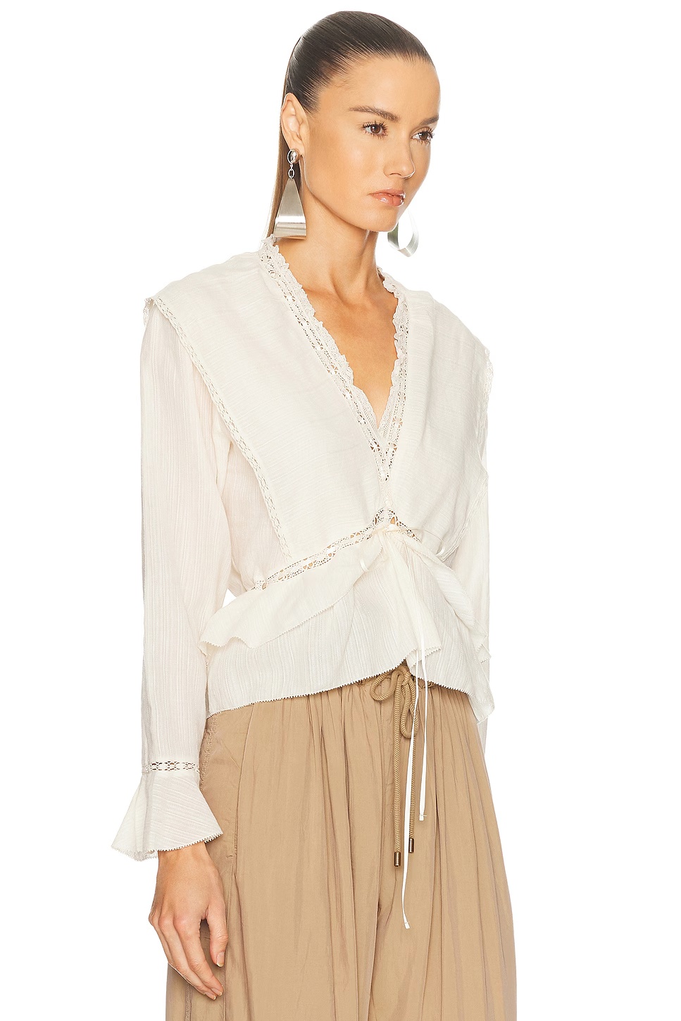 Damienne Blouse Ecru