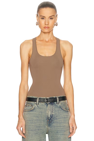 Compressed Bodysuit Tan