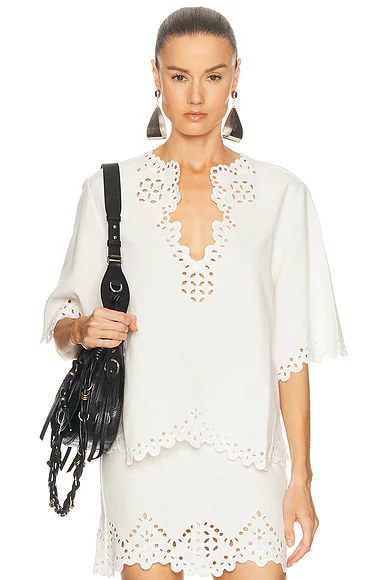 Shana Blouse White