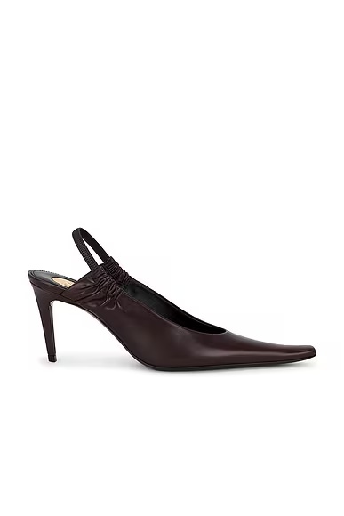 Anne-Marie Pump Marron Glace