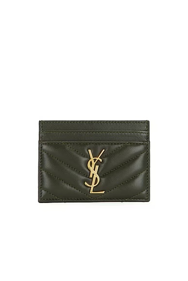 Credit Card Case Olive Wood
