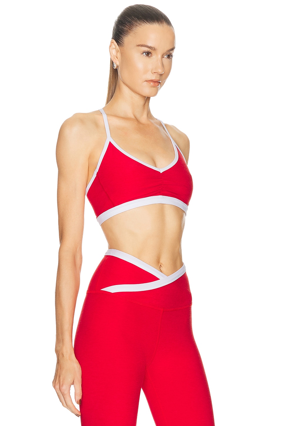 Spacedye Outlines Bra Chili Red Heather
