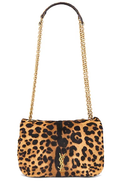 Mini Jamie 4.3 Chain Bag in Manto Naturale & Dark Brown Manto Naturale & Dark Brwon
