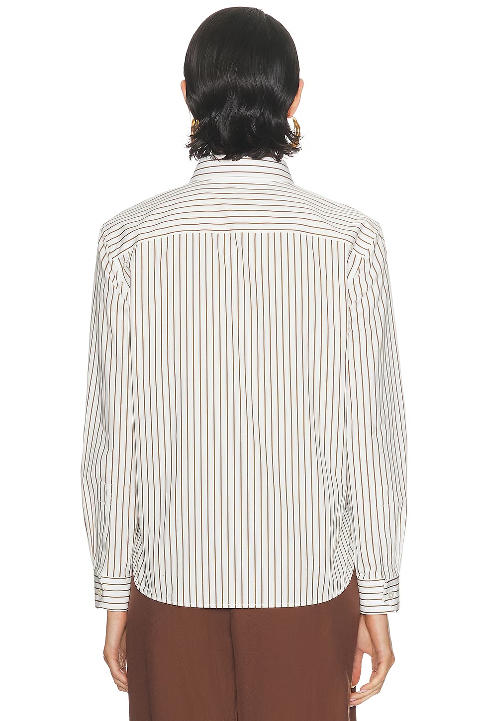 Long Sleeve Shirt Craie & Kaki Dore