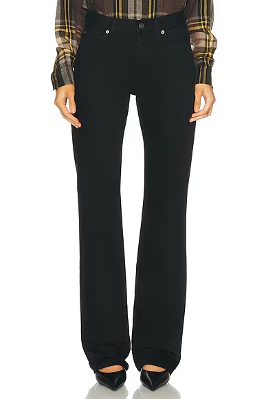 Nico Straight Leg Black Dye