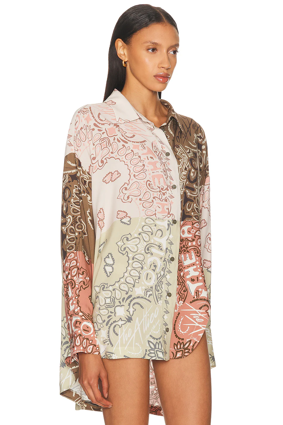 Bandana Printed Shirt Multicolor