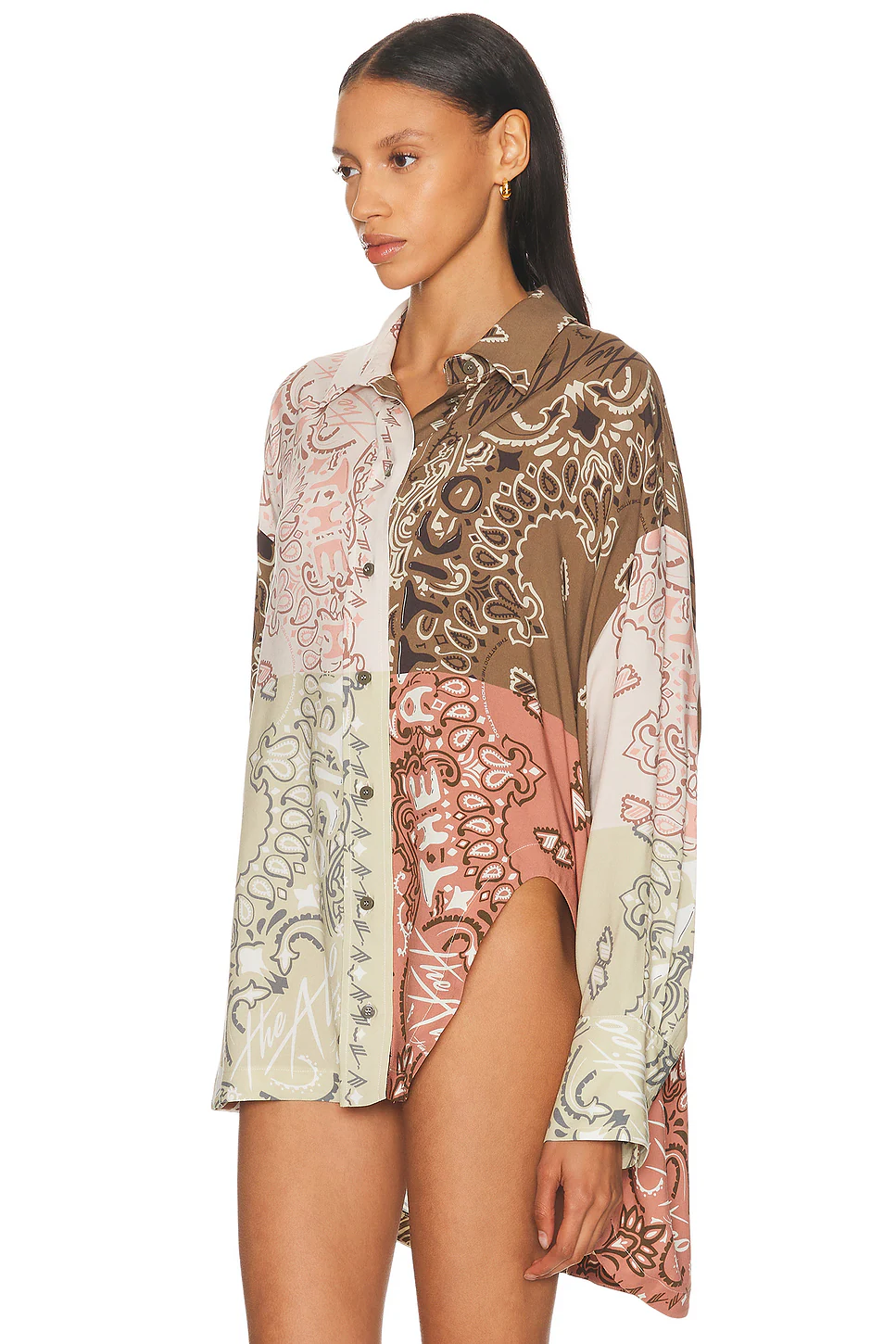 Bandana Printed Shirt Multicolor