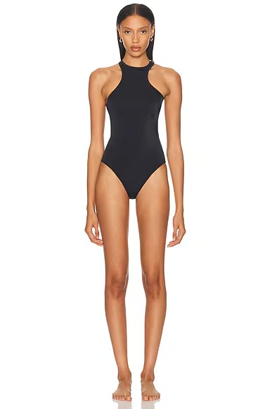 One Piece Swimsuit Black