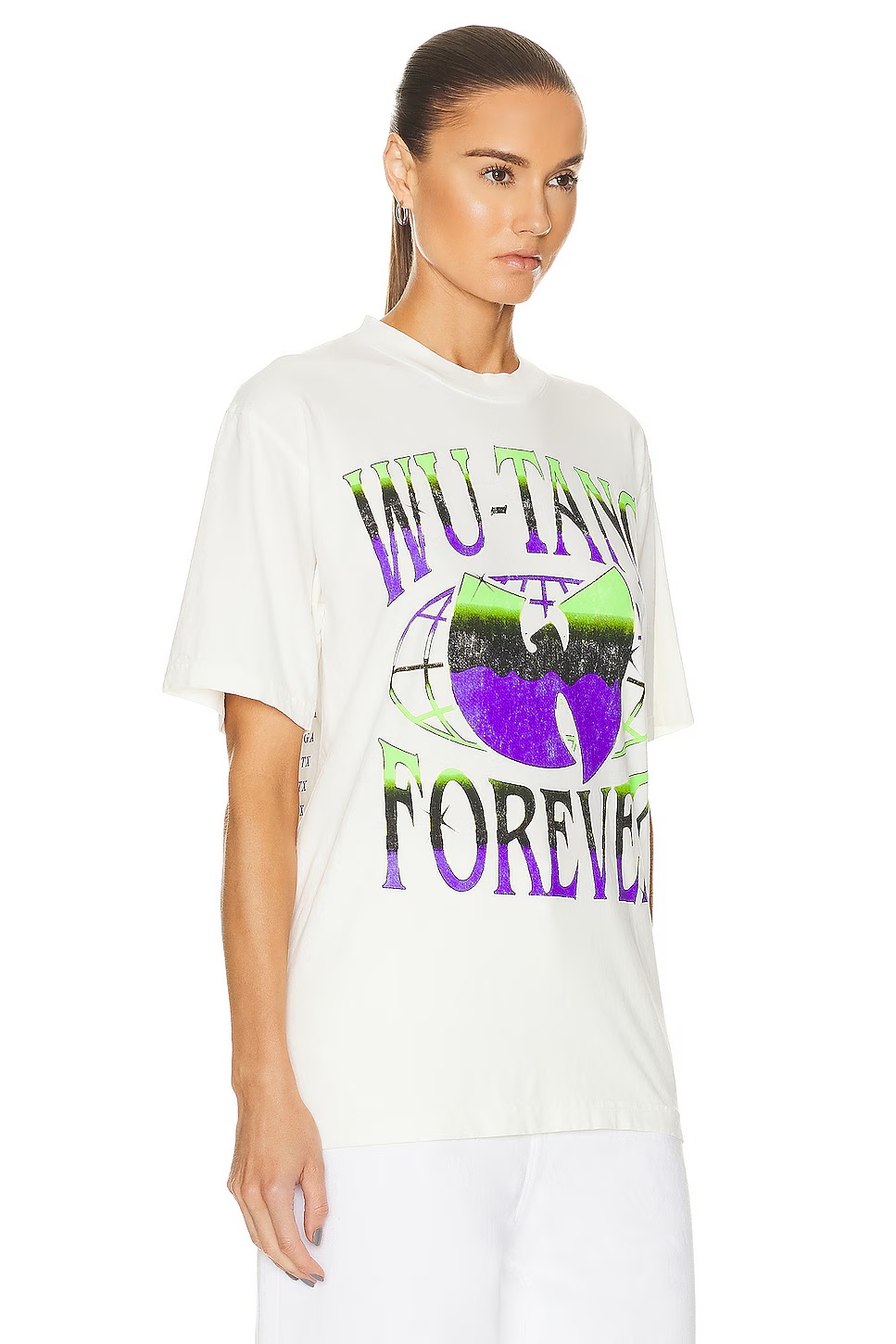 Wu Tang Forever Date T-shirt Creme