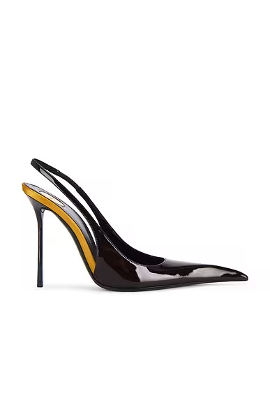 Amalia Slingback Pump Marron Glace