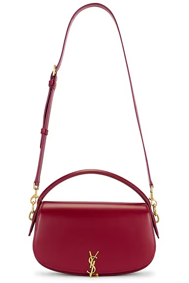 Voltaire Shoulder Bag Carmine Red