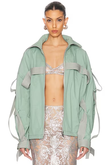 Bomber Jacket Sage Green