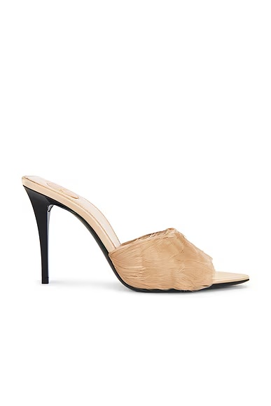 Romy Mule Sandal Glorius Nude & Faint Pink