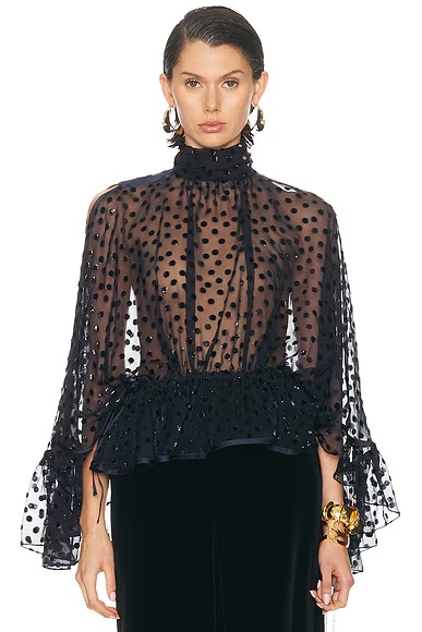 Long Sleeve Top Marine