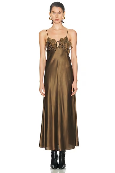 Slip Dress Kaki