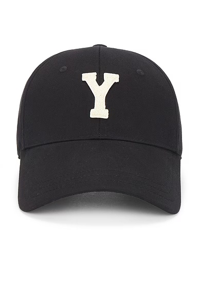 Baseball Hat Black & Ivory