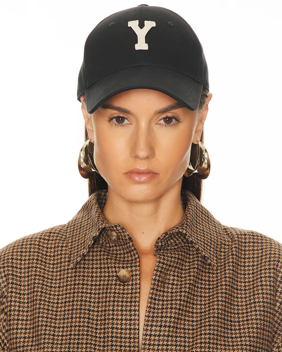 Baseball Hat Black & Ivory