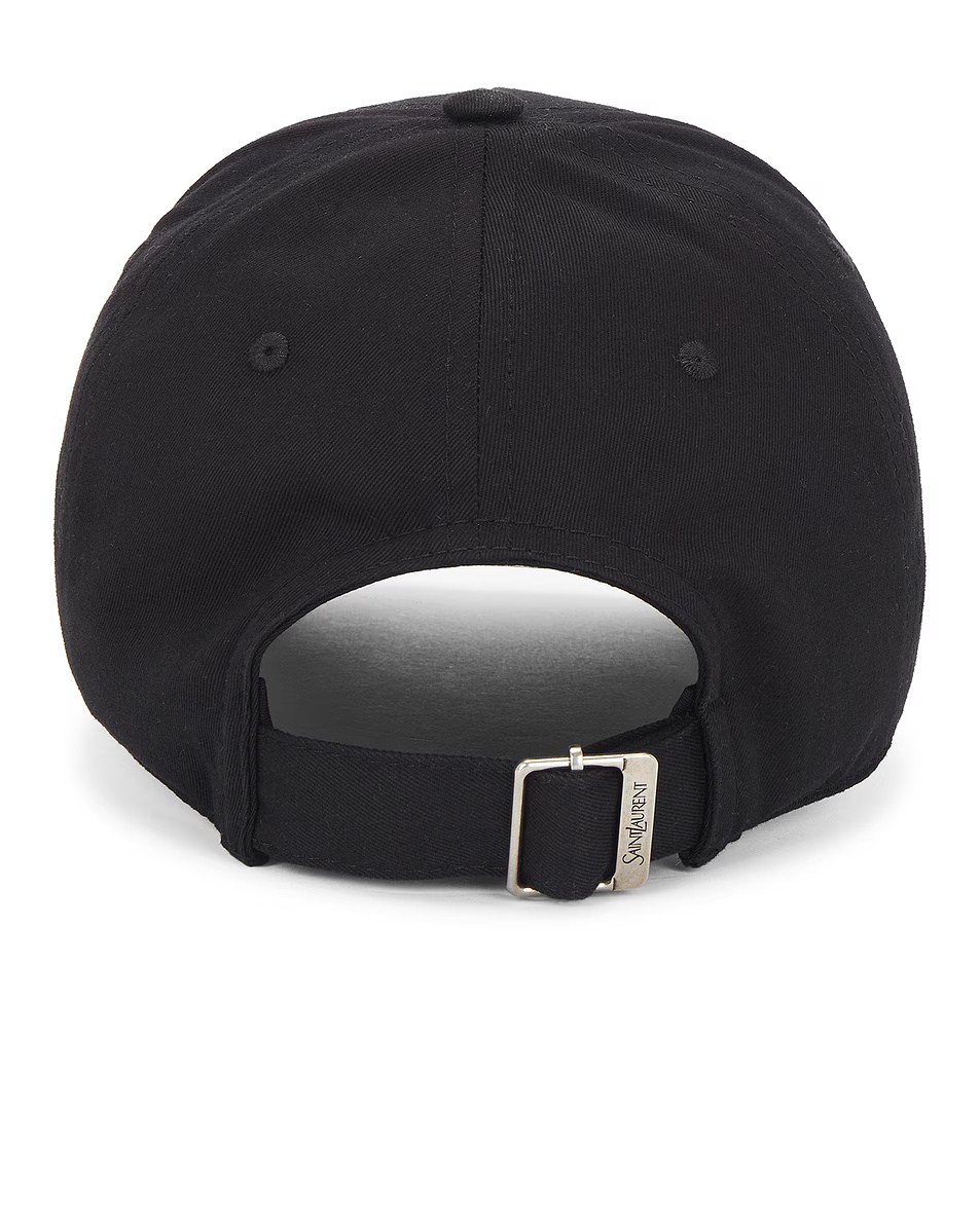 Baseball Hat Black & Ivory