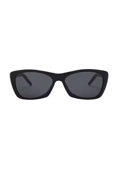 Rectangular Sunglasses Black