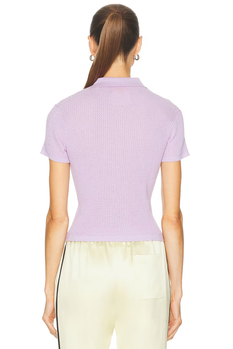 Shrunken Polo Top Dusk