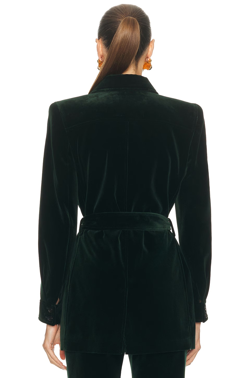 Belted Coat Emeraude