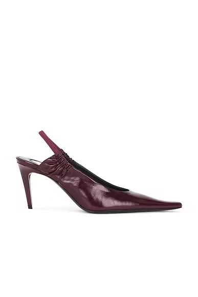 Anne-Marie Pump Vintage Bordeaux