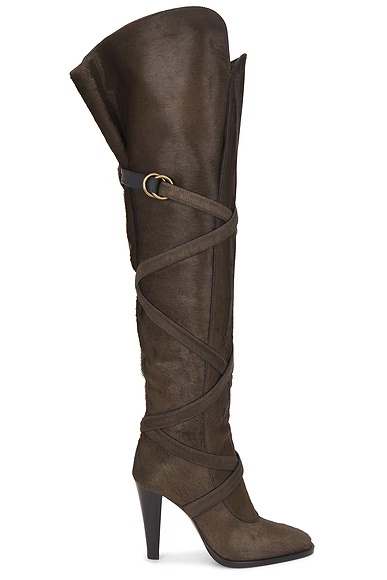 Chaka Boot Premium Olive & Nero