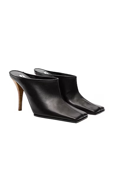 Mule Heel Noir
