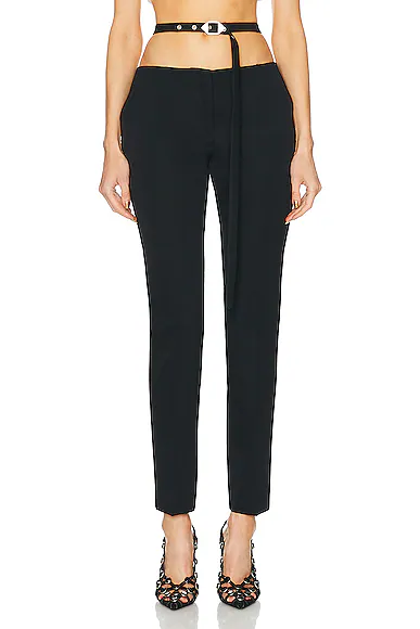 Gabardina Long Pant Black
