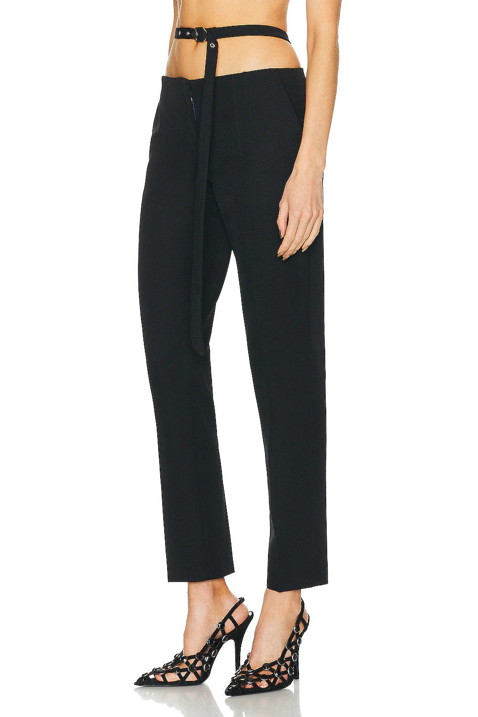 Gabardina Long Pant Black